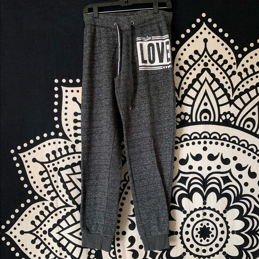 Track Suit Bottoms - Gray